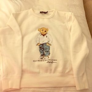 Polo Ralph Lauren Crew Neck Bear Sweater